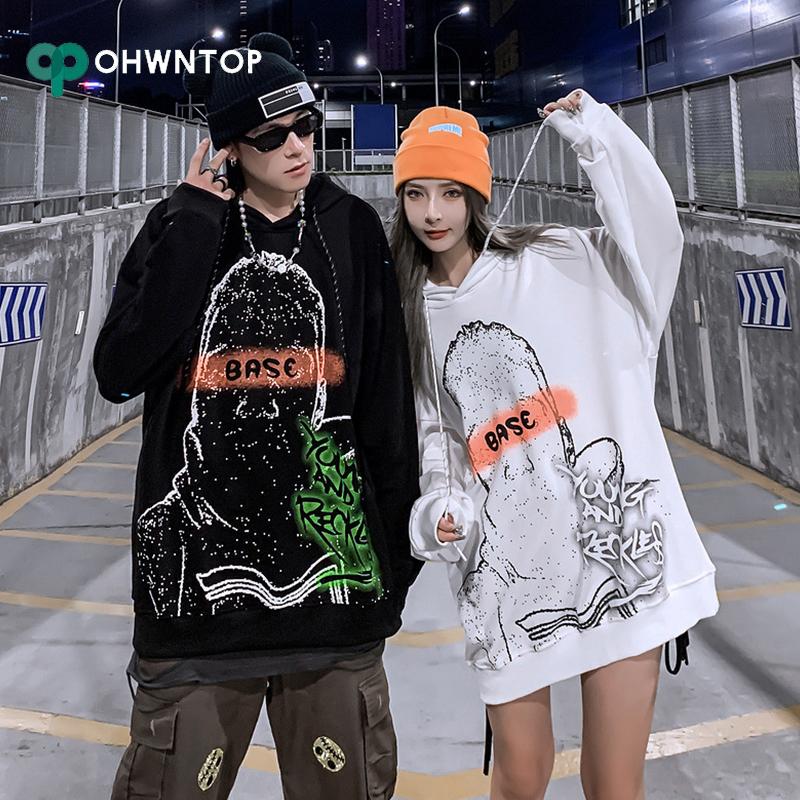 Men's Hoodies & Sweatshirts Fleece Harajuku Japanese Graffiti Funny Print Hooded Pullover Hip Hop Streetwear Casual Loose Tops Clothing, Black
Men's Hoodies & Sweatshirts Fleece Harajuku Japanese Graffiti Funny Print Hooded Pullover Hip Hop Streetwear Casual Loose Tops Clothing, Black