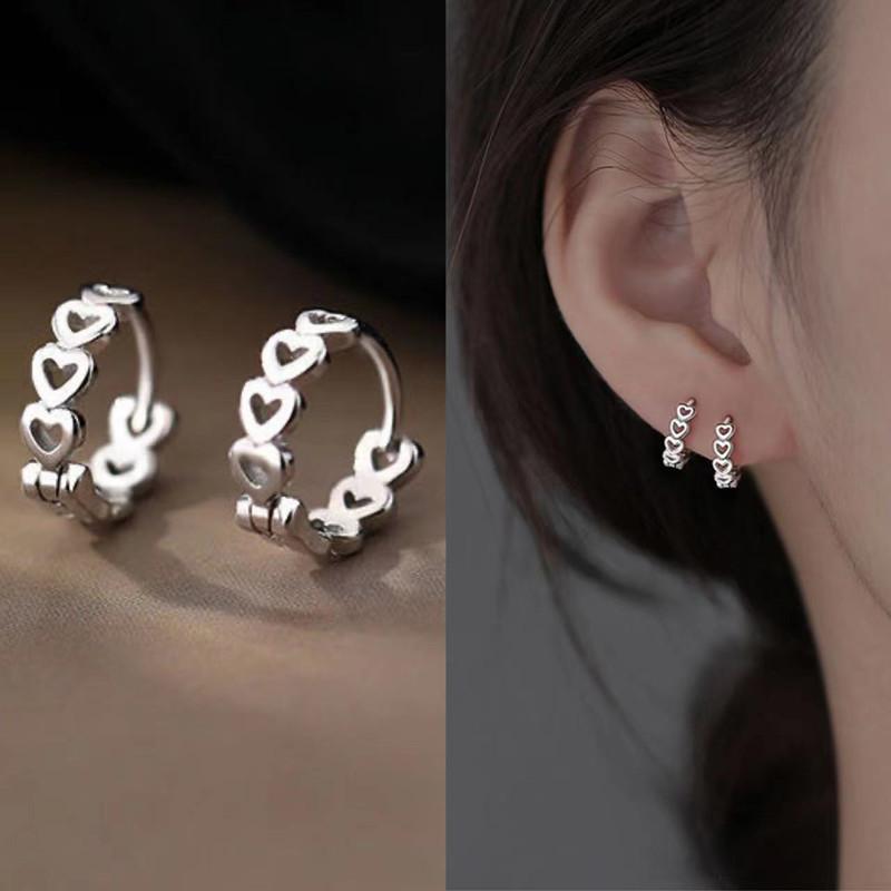 Hoop & Huggie 1 Pair Fashion Heart Earrings For Women Trendy Simple Party Jewelry Gifts
Hoop & Huggie 1 Pair Fashion Heart Earrings For Women Trendy Simple Party Jewelry Gifts