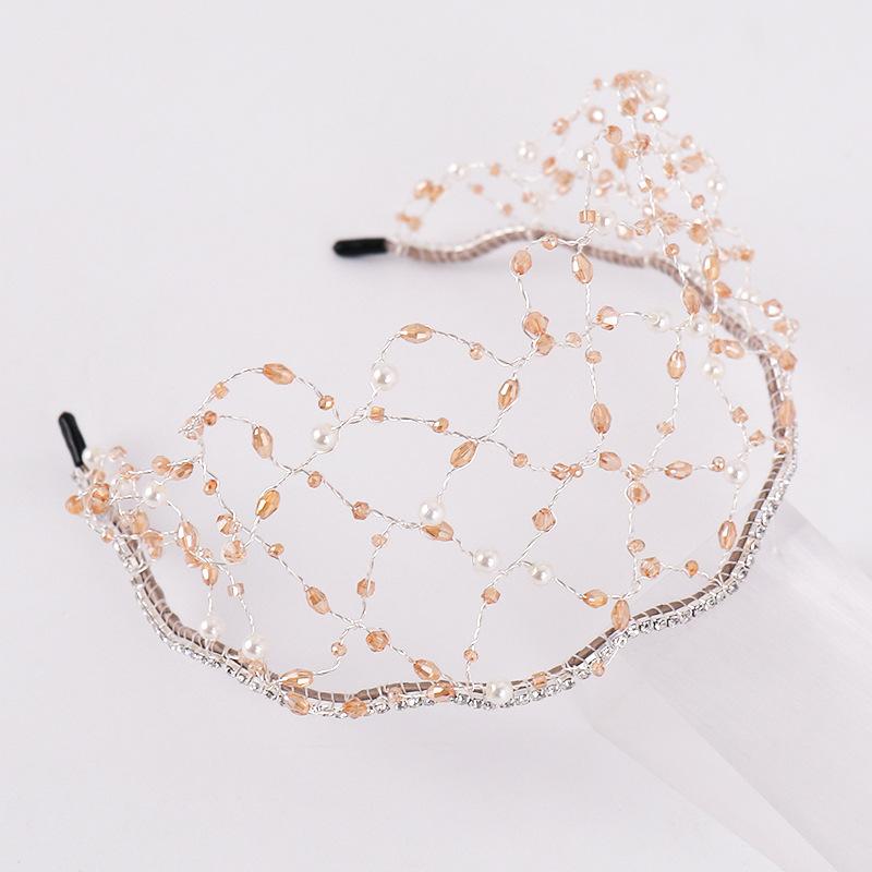 Hair Clips & Barrettes Fashion Classic Crystal Bridal Hairband Accessories Reticular Pearl Wedding Head Buckle Headband Women Headpieces, Golden;silver
Hair Clips & Barrettes Fashion Classic Crystal Bridal Hairband Accessories Reticular Pearl Wedding Head Buckle Headband Women Headpieces, Golden;silver