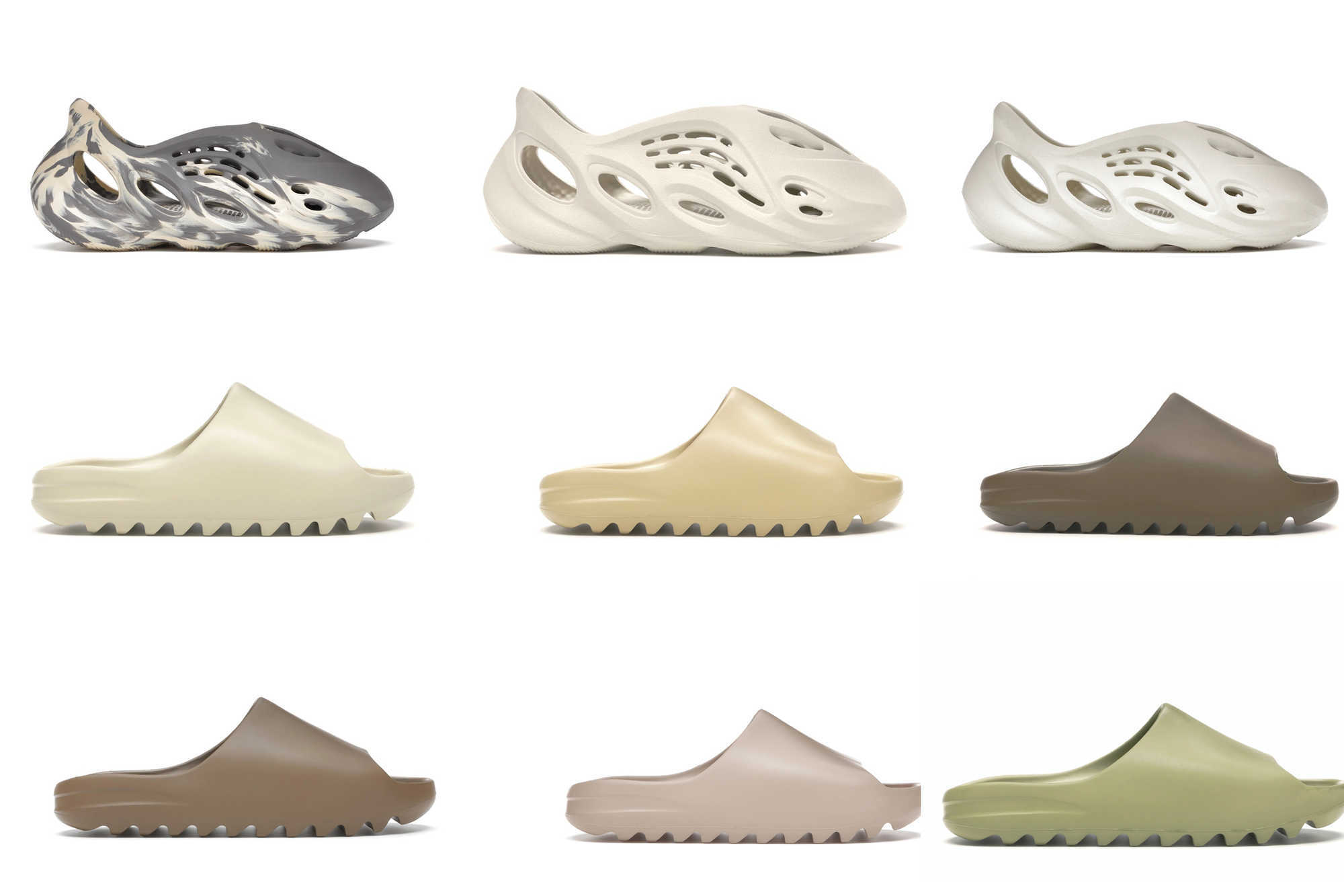 Authentic Foam Rnnr Mxt Moon Gray Ararat Sand Runner Shoes Originals Slide Slippers Desert Earth Brown Bone Soot Core Pure Resin Kanye West Box
Authentic Foam Rnnr Mxt Moon Gray Ararat Sand Runner Shoes Originals Slide Slippers Desert Earth Brown Bone Soot Core Pure Resin Kanye West Box