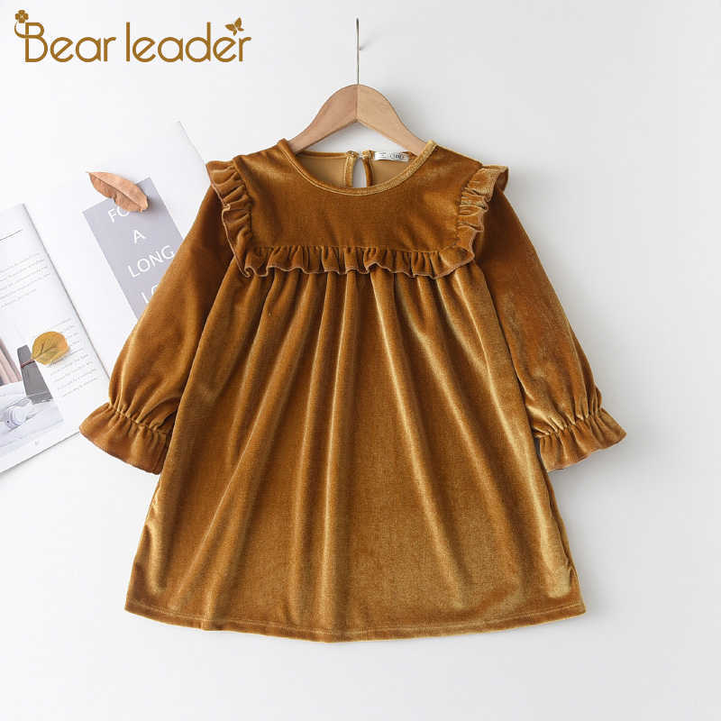 Bear Leader Kids Girls Autumn Dress Fashion Spring Long Sleeve Velour Dresses Children Sweet Ruffles Clothes Princess Vestidos 210708, Az2520yellow
Bear Leader Kids Girls Autumn Dress Fashion Spring Long Sleeve Velour Dresses Children Sweet Ruffles Clothes Princess Vestidos 210708, Az2520yellow