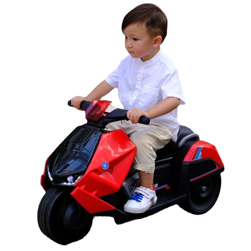 New Children's Electric Motorcycle Three-wheeled Motorbikes Remote Control Toy Car Boys and Girls Ride on Electric Car for Kid, Light blue
New Children's Electric Motorcycle Three-wheeled Motorbikes Remote Control Toy Car Boys and Girls Ride on Electric Car for Kid, Light blue