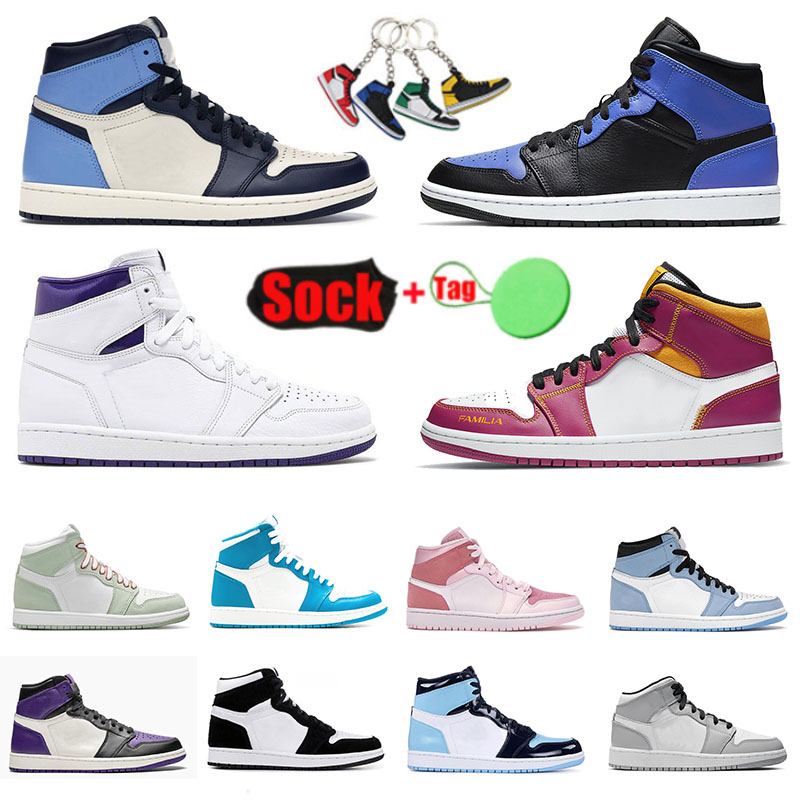 Casual Jumpman 1 1s OG Basketball Shoes Authentic Men Women Hyper Royal Mid Familia University Blue Obsidian Seafoam Trainers Sneakers Outdoor Men's Women's Sports, A12 36-46 royal toe
Casual Jumpman 1 1s OG Basketball Shoes Authentic Men Women Hyper Royal Mid Familia University Blue Obsidian Seafoam Trainers Sneakers Outdoor Men's Women's Sports, A12 36-46 royal toe