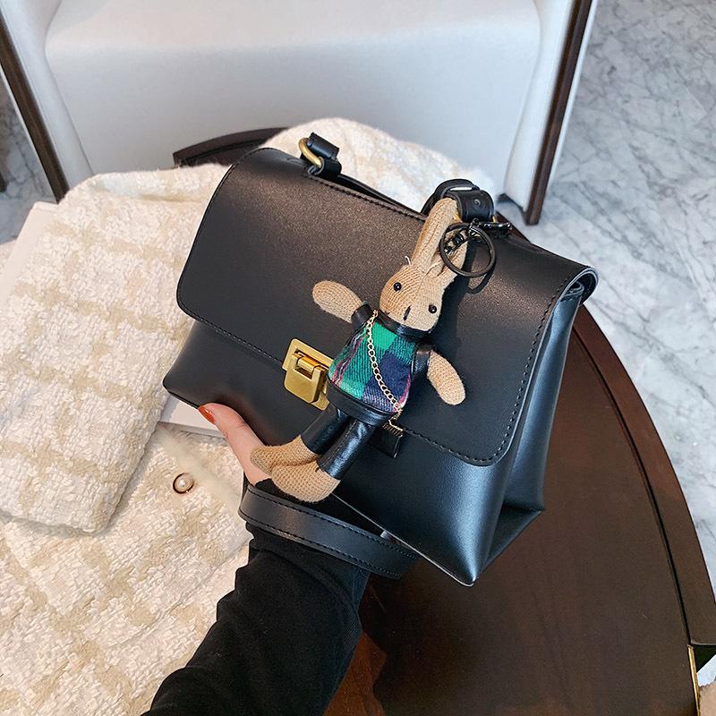 New 2021 Fashion Women PU Leather Hasp Shoulder Bag Cross Body Bags Handbag Female Soft Purses Underarm Messenger Bag for Girls, Black
New 2021 Fashion Women PU Leather Hasp Shoulder Bag Cross Body Bags Handbag Female Soft Purses Underarm Messenger Bag for Girls, Black