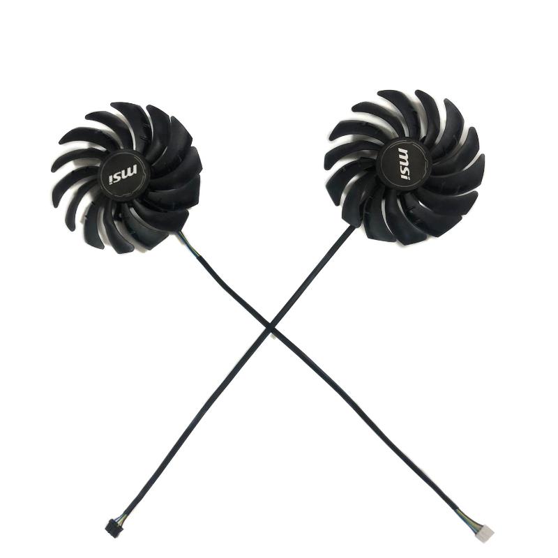 Fans & Coolings 2Pcs/Set PLD10010S12HH VGA GPU Cooler Fan For MSI RTX 3060 3060Ti 3070 VENTUS 2X OC Video Graphics Cards Cooling
Fans & Coolings 2Pcs/Set PLD10010S12HH VGA GPU Cooler Fan For MSI RTX 3060 3060Ti 3070 VENTUS 2X OC Video Graphics Cards Cooling