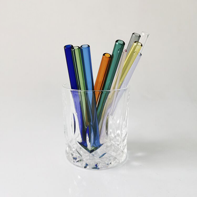 10x150mm Reusable Eco Glass Drinking Straws Clear Colored Curved Straight Milk Cocktail Juice Straw
10x150mm Reusable Eco Glass Drinking Straws Clear Colored Curved Straight Milk Cocktail Juice Straw