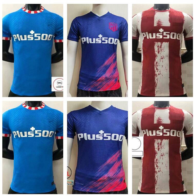 21/22 Madrid Player version #7 JOÃO FÉLIX Soccer Jersey 2021 Atletico SAUL MORATA CORREA shirt DIEGO COSTA Football Maillot de foot
21/22 Madrid Player version #7 JOÃO FÉLIX Soccer Jersey 2021 Atletico SAUL MORATA CORREA shirt DIEGO COSTA Football Maillot de foot