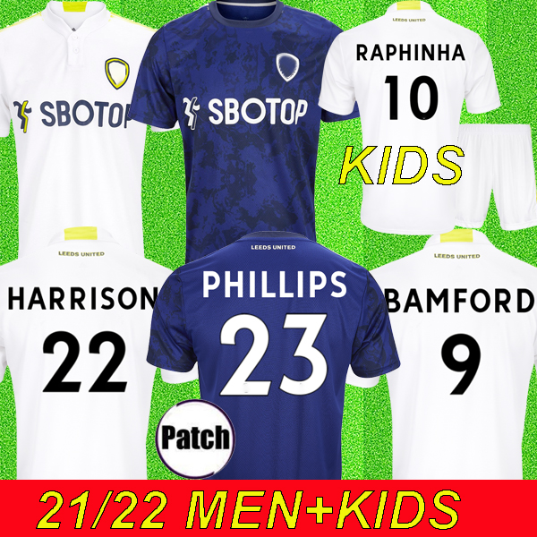 21 22 Leeds soccer jersey United 2021 2022 PHILLIPS FIRPO JUNIOR BAMFORD RAPHINHA DIEGO LLORENTE RODRIGO Goalkeeper home football shirt men + kids kits uniform 123, Away
21 22 Leeds soccer jersey United 2021 2022 PHILLIPS FIRPO JUNIOR BAMFORD RAPHINHA DIEGO LLORENTE RODRIGO Goalkeeper home football shirt men + kids kits uniform 123, Away