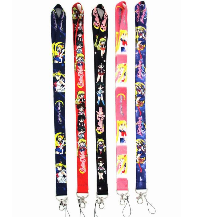 Small Wholesale 30pcs Japan Anime Sailor Moon Lanyard Neck Strap Clip Black Stripe for Car Key ID Card Mobile Phone Badge Holder
Small Wholesale 30pcs Japan Anime Sailor Moon Lanyard Neck Strap Clip Black Stripe for Car Key ID Card Mobile Phone Badge Holder