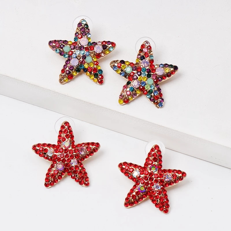 Shiny Rhinestone Star Charms Stud Earrings For Women Jewelry Collection Earrings Accessories
Shiny Rhinestone Star Charms Stud Earrings For Women Jewelry Collection Earrings Accessories