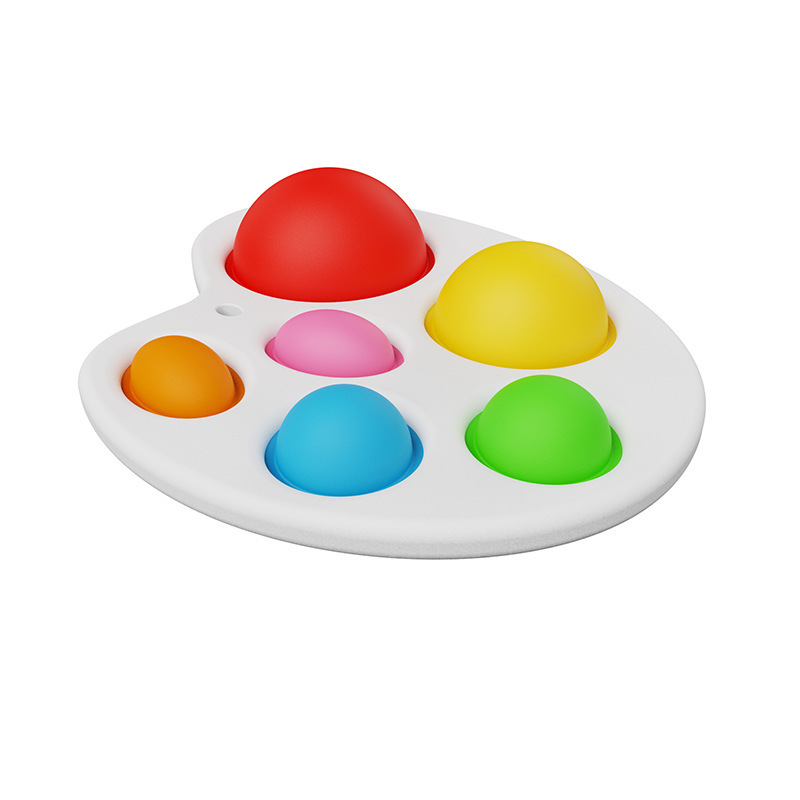 Adult Children Sensory Toys Color Palette Infant Early Education Game Simple Tik Tok Stress Balls Push Pop Bubble Fidget Toy Gift H31BI88
Adult Children Sensory Toys Color Palette Infant Early Education Game Simple Tik Tok Stress Balls Push Pop Bubble Fidget Toy Gift H31BI88