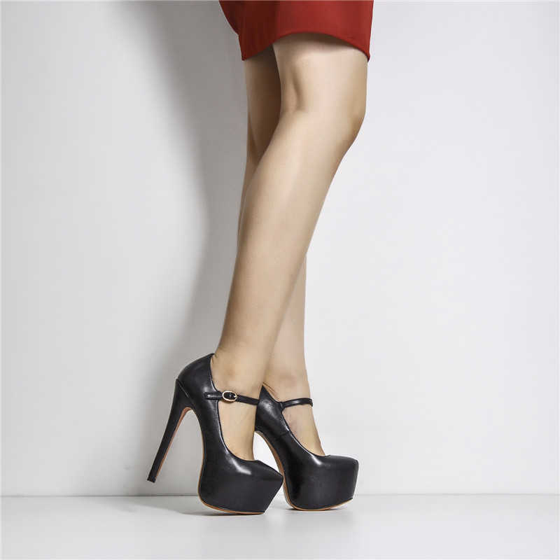 Onlymaker Women Mary Jane Platform Pumps Ankle Strap Stiletto 15~16cm High Heels Dress Buckle Shoes Large Size US5~US15 210608, Y8917a
Onlymaker Women Mary Jane Platform Pumps Ankle Strap Stiletto 15~16cm High Heels Dress Buckle Shoes Large Size US5~US15 210608, Y8917a