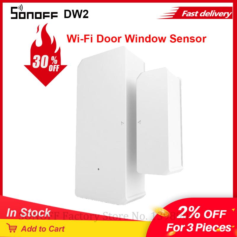 Smart Home Control SONOFF DW2 WiFi Wireless Door Window Sensor Detector E-WeLink App Notification Alerts For Security Bluetooth Pairing
Smart Home Control SONOFF DW2 WiFi Wireless Door Window Sensor Detector E-WeLink App Notification Alerts For Security Bluetooth Pairing