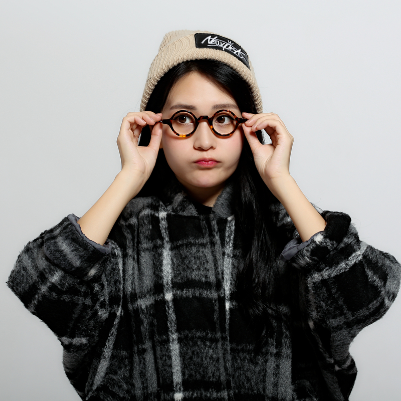 BETSION Small Vintage Round 37mm Hand Made Glasses Full Rim Eyeglass Frames Men Women Myopia Rx able 220301