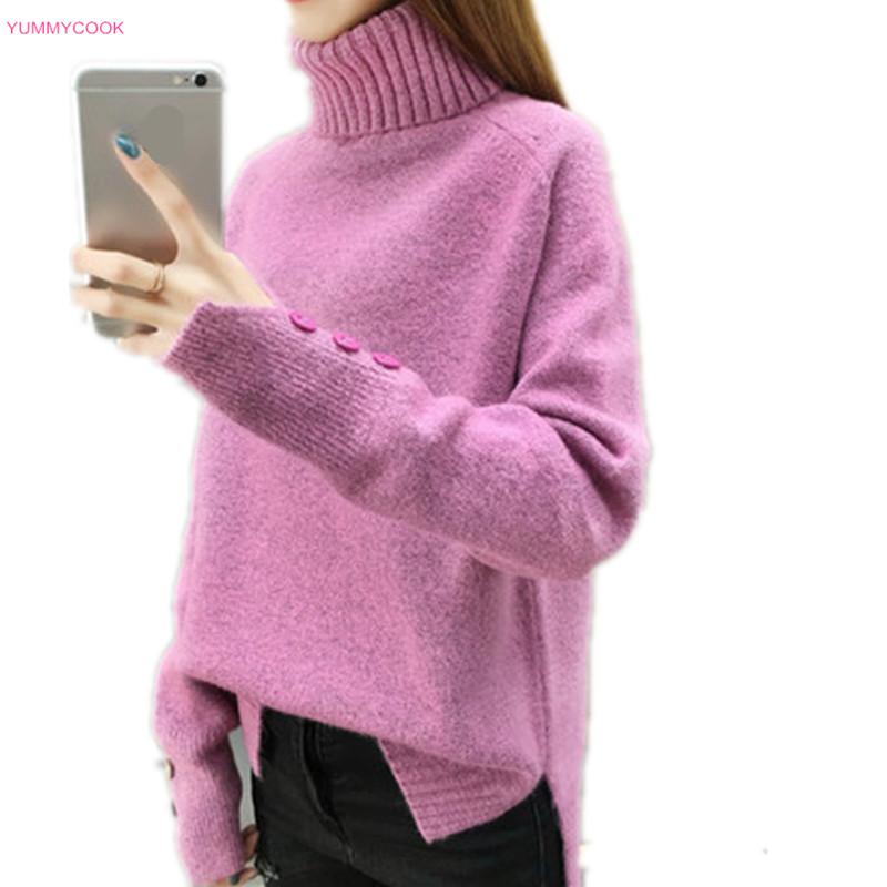 Women' Sweaters 2021 Autumn Winter Cashmere Sweater Clothes Women Loose Turtleneck Warm Knit Tops 575, Black
Women' Sweaters 2021 Autumn Winter Cashmere Sweater Clothes Women Loose Turtleneck Warm Knit Tops 575, Black