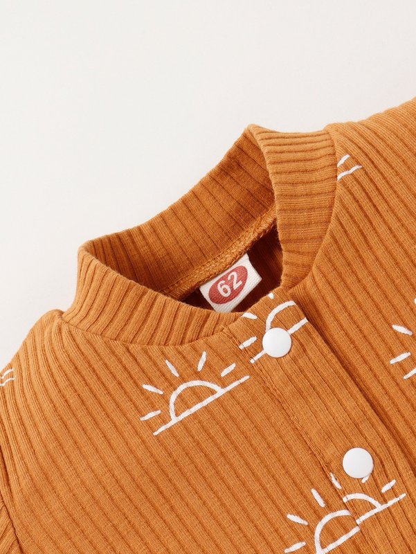 Baby Sun Print Bodysuit & Shorts SHE