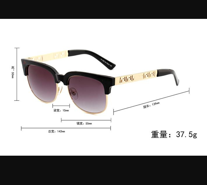 Wholesale-Top Quality Sunglasses Sunglasses Vintage Mens Gold Frame Sun Glases Women SGB25, White;black
Wholesale-Top Quality Sunglasses Sunglasses Vintage Mens Gold Frame Sun Glases Women SGB25, White;black