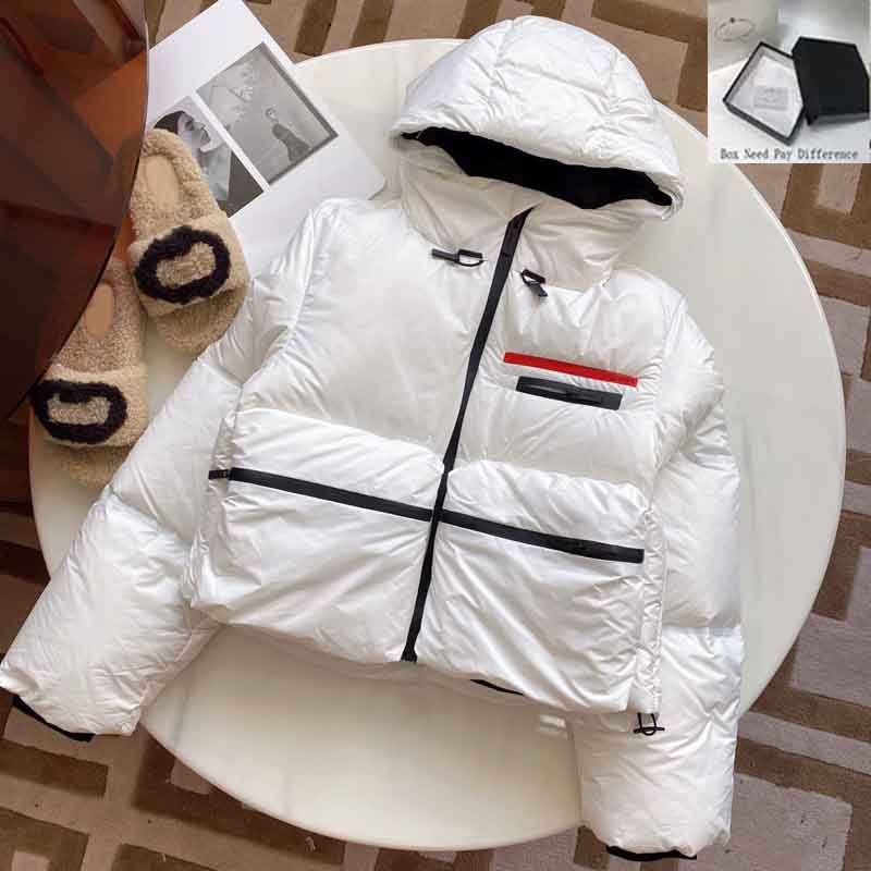Womens Parka Mate Down Coat Outwear Jacket Hood Fashion Women Windbreaker Coats Casual trend Femme Winter Parkas, White
Womens Parka Mate Down Coat Outwear Jacket Hood Fashion Women Windbreaker Coats Casual trend Femme Winter Parkas, White
