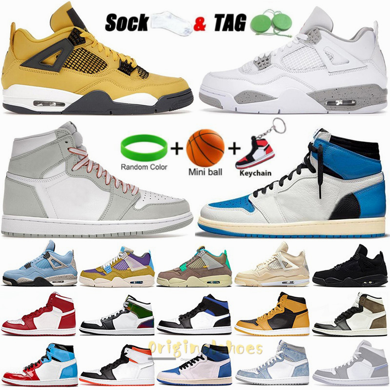 4 Lightning 4s White Oreo Mens Basketball Shoes University Blue Black Cat Jumpman 1 1s Hyper Royal Seafoam Pollen Wolf Grey Fragment Designers Women Sneakers Trainer, 39
4 Lightning 4s White Oreo Mens Basketball Shoes University Blue Black Cat Jumpman 1 1s Hyper Royal Seafoam Pollen Wolf Grey Fragment Designers Women Sneakers Trainer, 39
