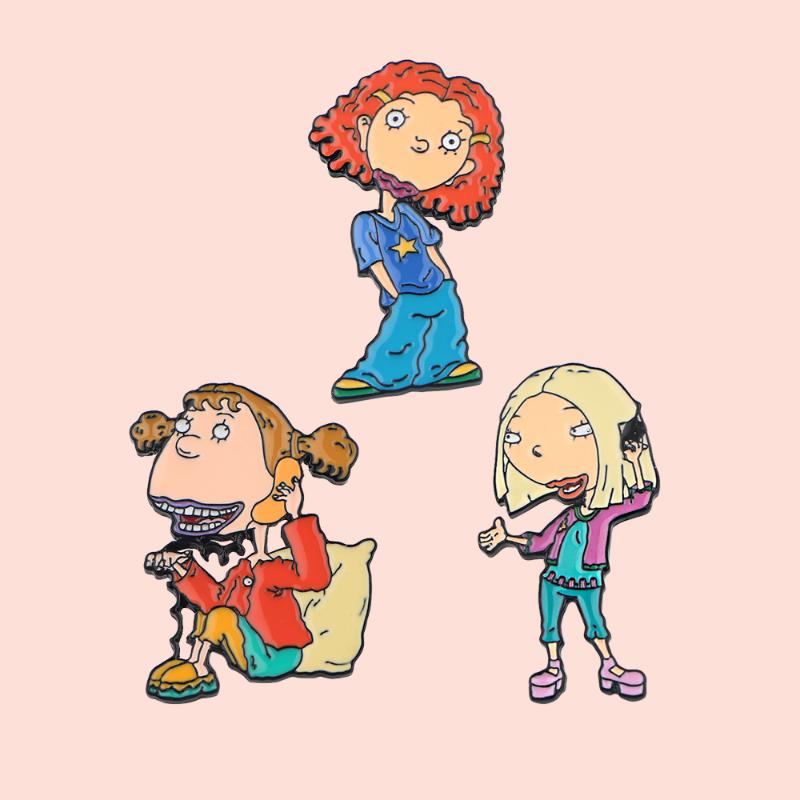 Pins, Brooches ZF2262 Anime Cool Girl Jewelry Enamel Pins And Cartoon Creative Metal Denim Hat Badge For Friends Kids
Pins, Brooches ZF2262 Anime Cool Girl Jewelry Enamel Pins And Cartoon Creative Metal Denim Hat Badge For Friends Kids