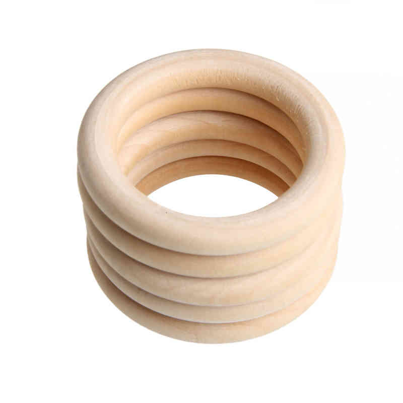 5pcs 70mm Baby Toys Beech Wooden Teething Rings Teethers Accessories For Necklace Bracelet Making Diy Craft
5pcs 70mm Baby Toys Beech Wooden Teething Rings Teethers Accessories For Necklace Bracelet Making Diy Craft