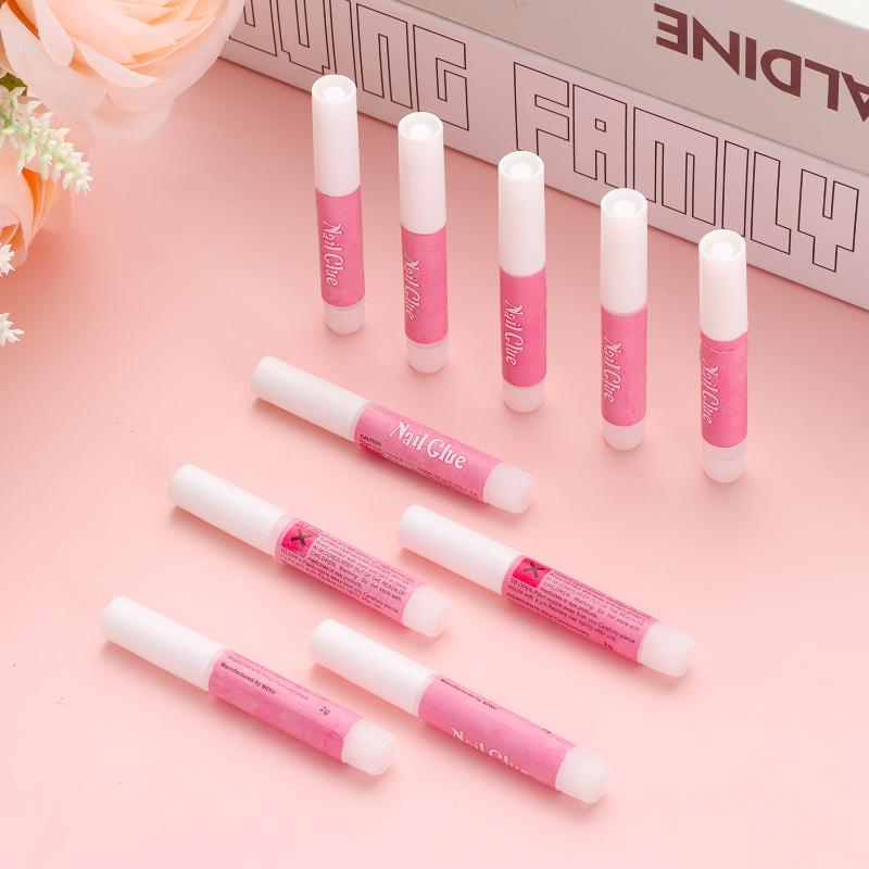 Nail Gel 10PCS/SET Tip Glue Super Strong For Acrylic Nails Press On Long-lasting Adhesive Fake Tips, Red;pink
Nail Gel 10PCS/SET Tip Glue Super Strong For Acrylic Nails Press On Long-lasting Adhesive Fake Tips, Red;pink