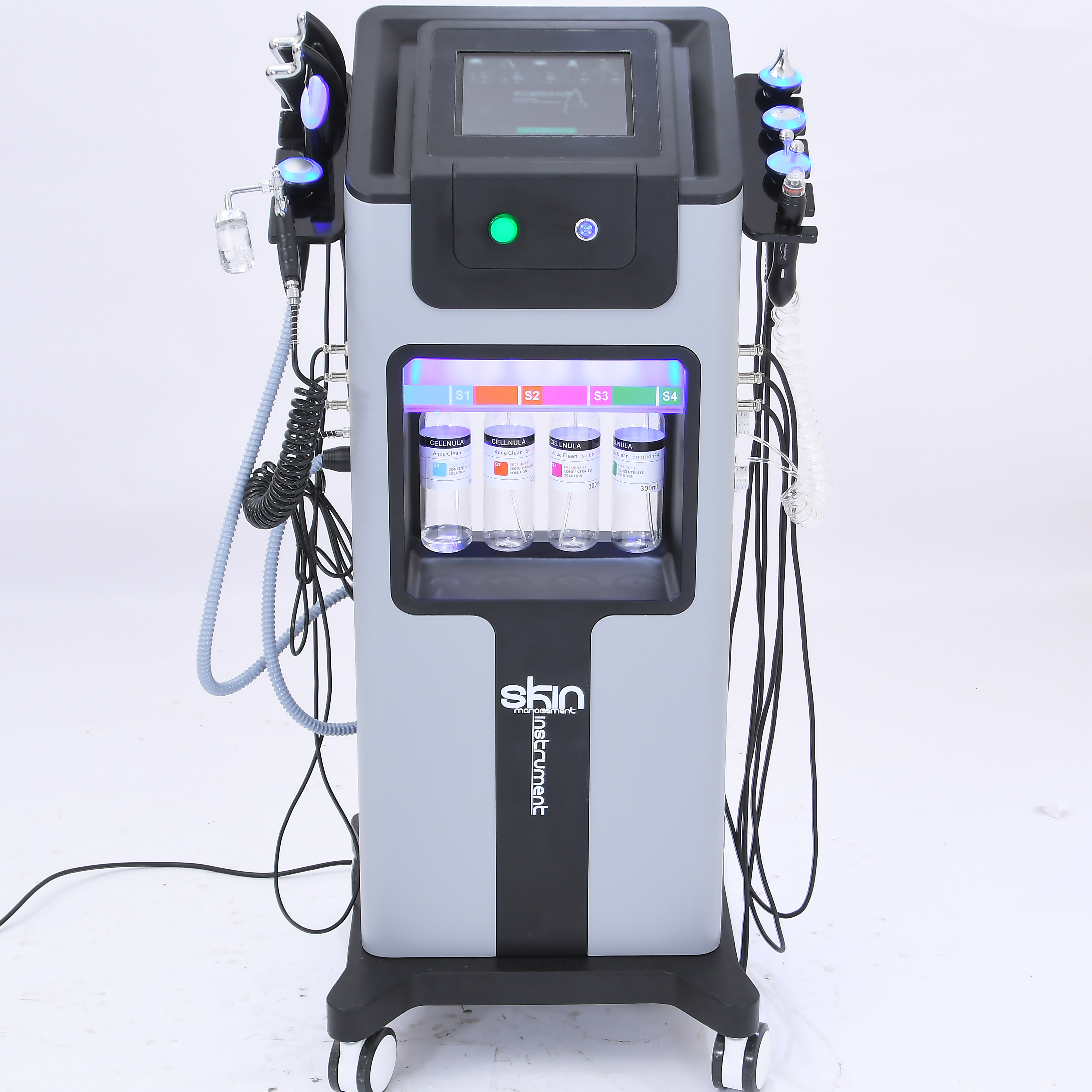 9 in 1 Skin Care Facial Cleaning Water Dermabrasion Multifunction Machine for Skin Treatment
9 in 1 Skin Care Facial Cleaning Water Dermabrasion Multifunction Machine for Skin Treatment