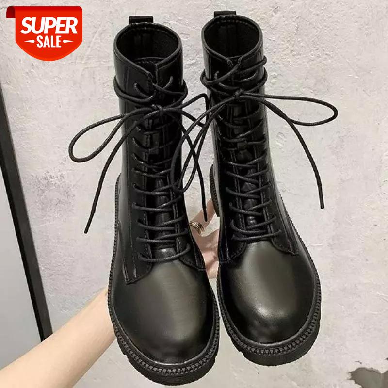 Leather Boots Women Boots Motocycle Female Shoes Autumn Lace Up Winter Motorcycle New British Style Square Heel #Ea94
Leather Boots Women Boots Motocycle Female Shoes Autumn Lace Up Winter Motorcycle New British Style Square Heel #Ea94