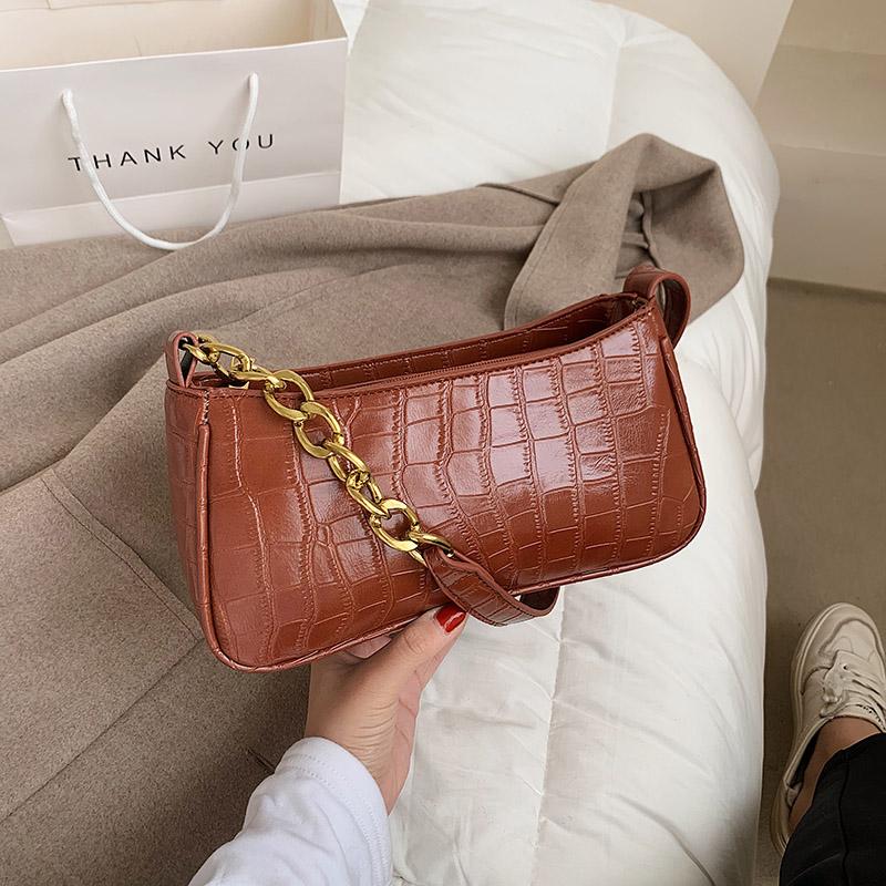 lady vintage small stone pattern brown white black underarm bag for women spring summer mini retro flap chain shoulder bag
lady vintage small stone pattern brown white black underarm bag for women spring summer mini retro flap chain shoulder bag