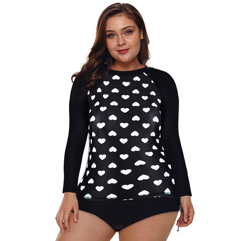 Women's Swimwear Plus Size Tankinis Two Pieces Women Tummy Control Swimsuit Long Sleeve Bathing Suits Summer Beach Wear Black Bikinis, 03
Women's Swimwear Plus Size Tankinis Two Pieces Women Tummy Control Swimsuit Long Sleeve Bathing Suits Summer Beach Wear Black Bikinis, 03