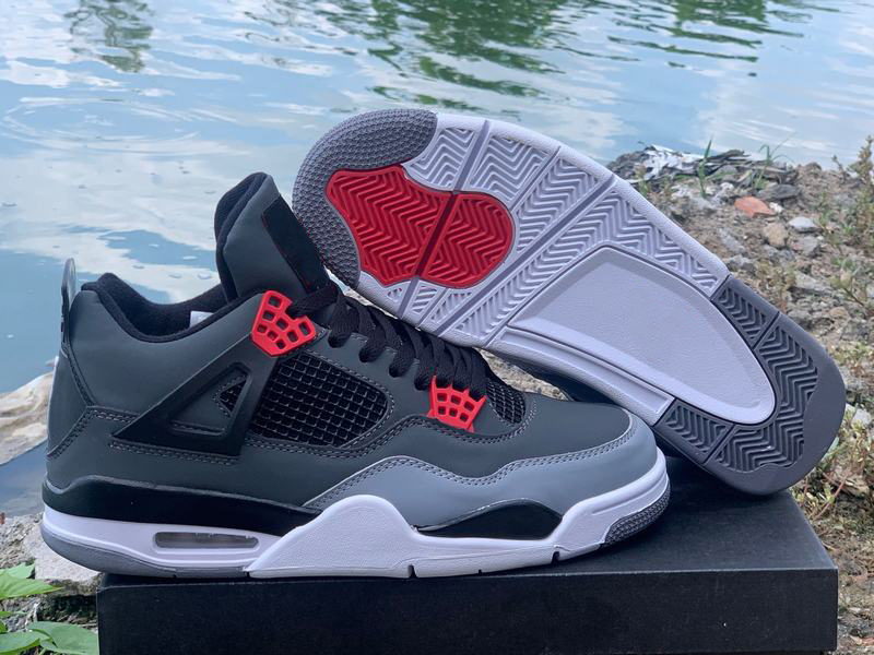 (With Box)2021 4 Infrared Basketball Shoes Men Dark Grey Black Cement 4s Sneaker, Multi
(With Box)2021 4 Infrared Basketball Shoes Men Dark Grey Black Cement 4s Sneaker, Multi