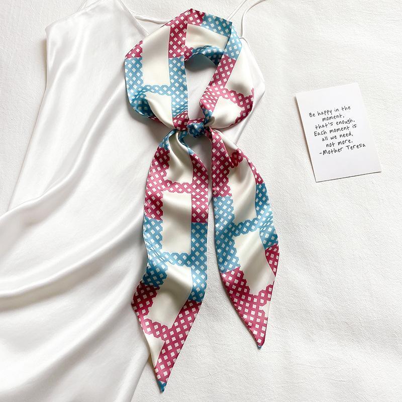 Scarves KOI LEAPING Aesthetic Printing Long Hair Scarf Female Literary Fashion Decorative Headband Tie Wrist Strap Bag Belt, Blue;gray
Scarves KOI LEAPING Aesthetic Printing Long Hair Scarf Female Literary Fashion Decorative Headband Tie Wrist Strap Bag Belt, Blue;gray