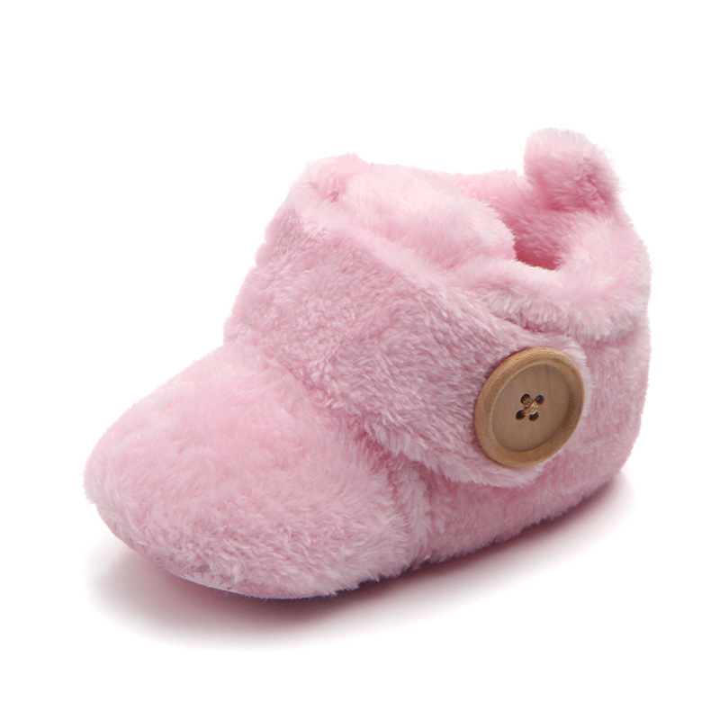 Coral Fleece Newborn crochet Baby booties kids Shoes Warm Infant Baby Girl Boy Shoes For First Walkers Non-slip Toddler Schoenen
