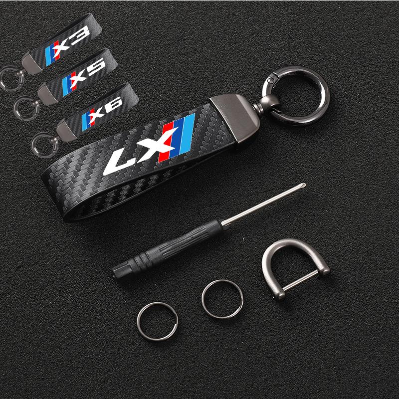 Keychains Leather Car KeyChain Key Rings For X1 X3 X4 X5 X6 X7 E84 F48 F25 E83 F26 E53 E70 F16 E71 F49 F39 G01 G08 G02 F15 F85 G05 G07
Keychains Leather Car KeyChain Key Rings For X1 X3 X4 X5 X6 X7 E84 F48 F25 E83 F26 E53 E70 F16 E71 F49 F39 G01 G08 G02 F15 F85 G05 G07