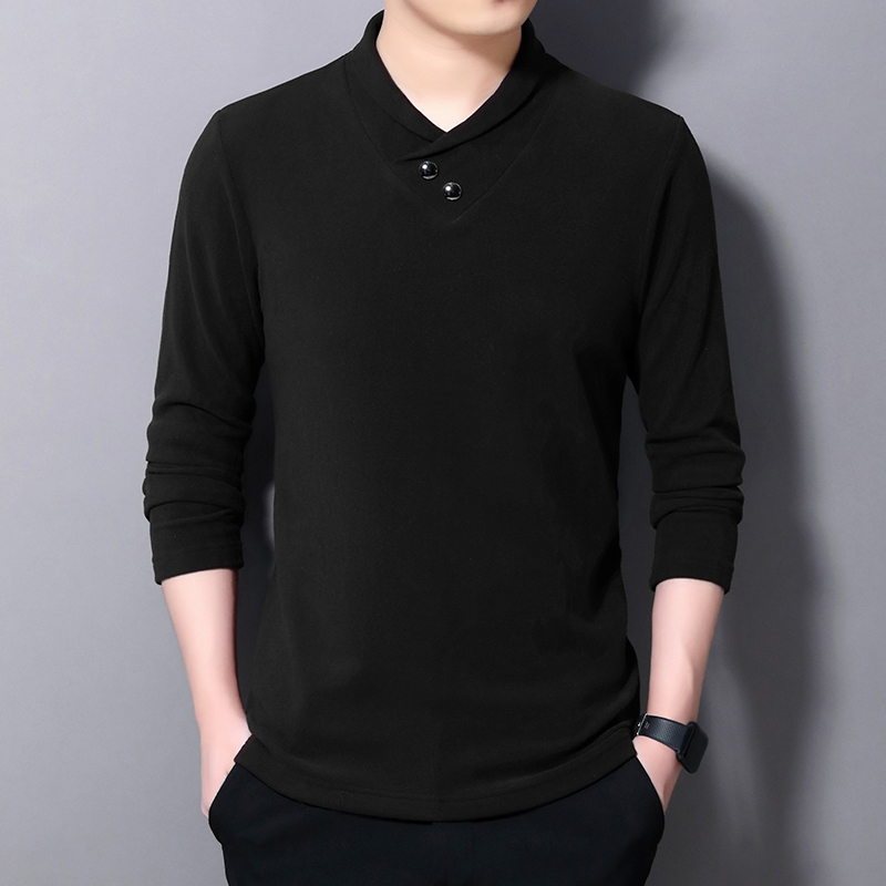 2021 New Fashion Solid Long Sleeved v Neck Mens Polo Shirts Spring Autumn Brand Men Clothing Comfortable Tops Tees Ctcf, Burgundy
2021 New Fashion Solid Long Sleeved v Neck Mens Polo Shirts Spring Autumn Brand Men Clothing Comfortable Tops Tees Ctcf, Burgundy