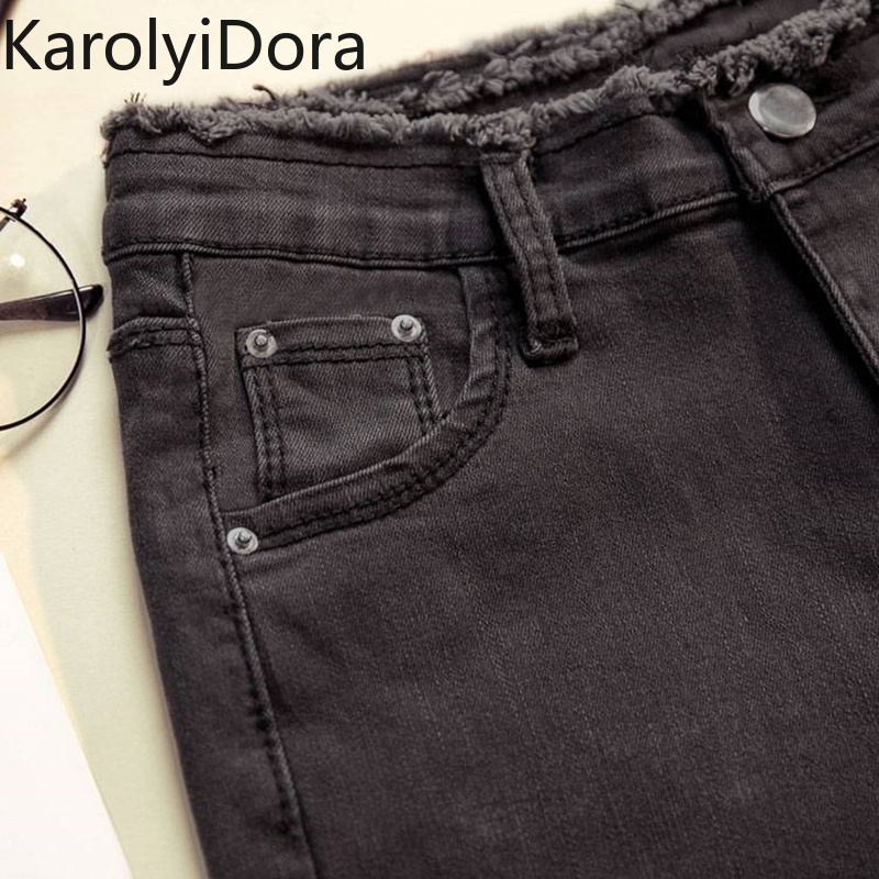 High waist Jeans Female Denim Pants 5XL Plus code Womens Jeans Donna Stretch Bottoms Feminino Skinny Pants For Women Trouse 210302