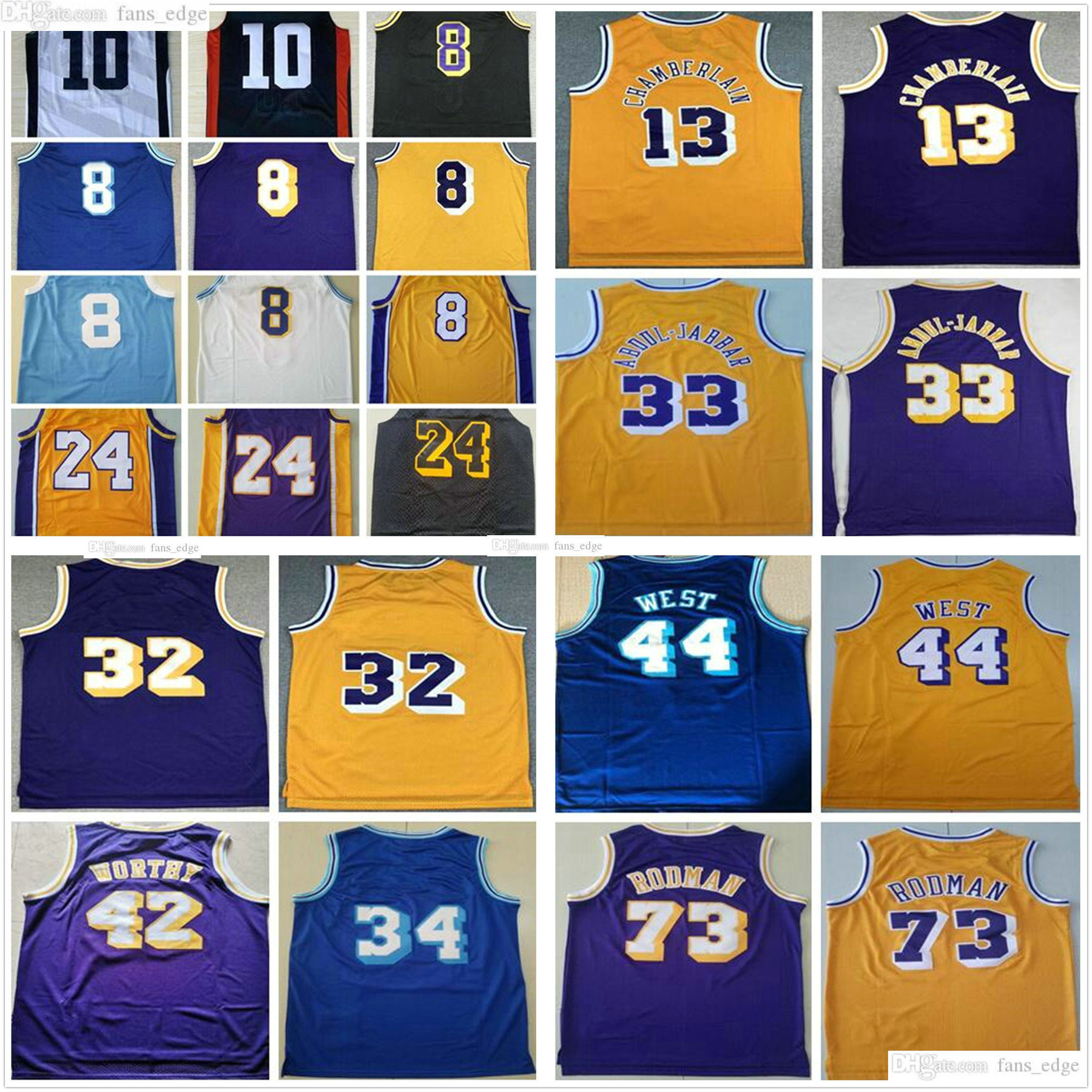 Top Quality Vintage Los Angeles Kobe 8+24+33 Bryant Basketball Lakers Jerry 44 West Wholesale Magic 32 Shaquille Johnson 34 O'Neal Jerseys, Black;red
Top Quality Vintage Los Angeles Kobe 8+24+33 Bryant Basketball Lakers Jerry 44 West Wholesale Magic 32 Shaquille Johnson 34 O'Neal Jerseys, Black;red