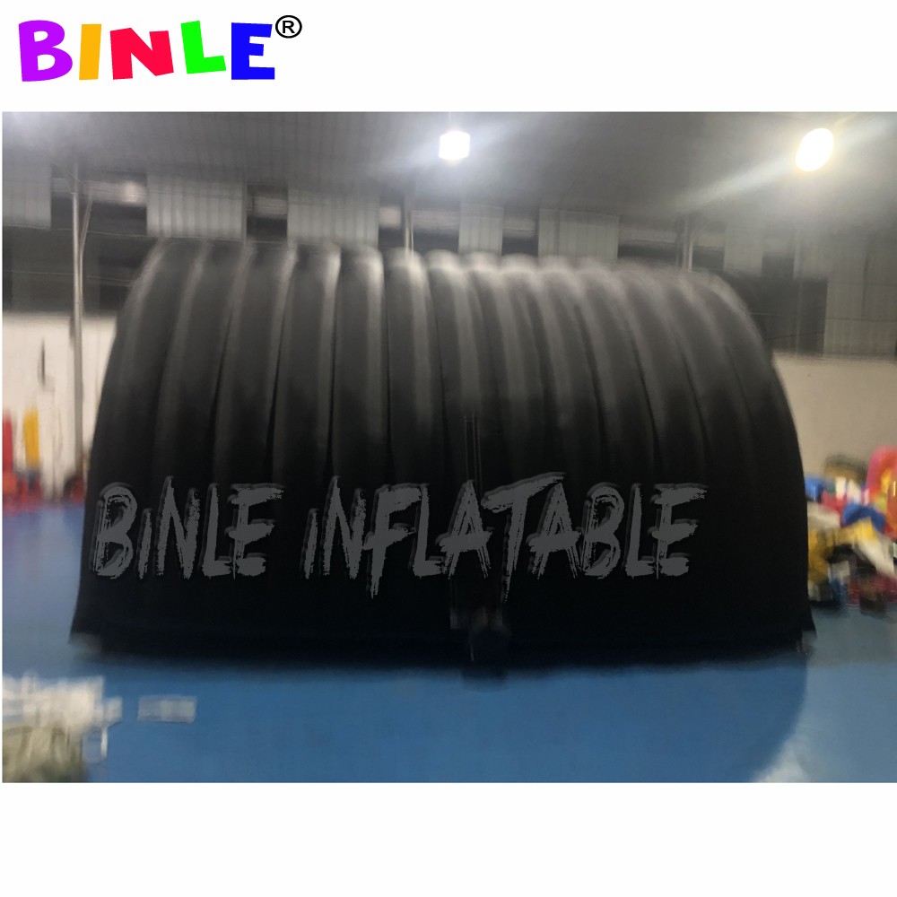 Custom any size 6x6x3.5meters Advertising Inflatables Tunnel Tent,Building Lawn Event Gaming Room Shelter Structures Work Blackout For Sale