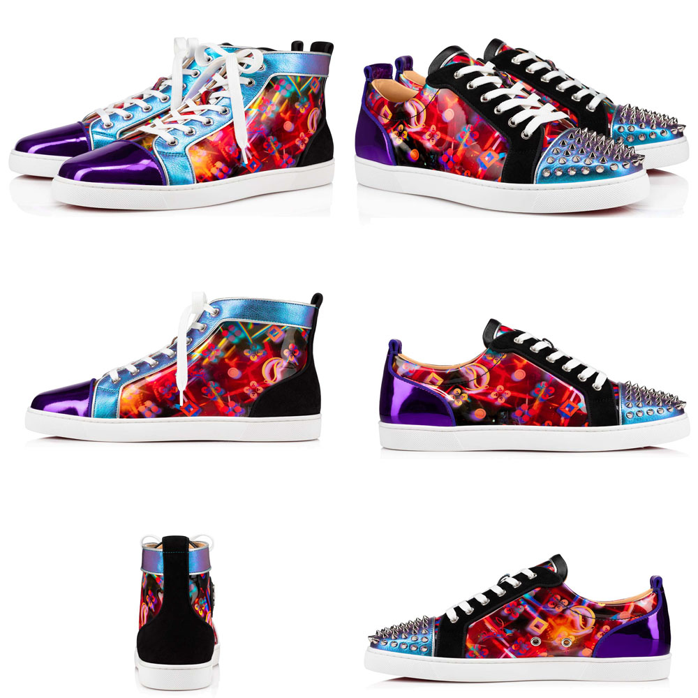 Men's casual shoe name design Red Bottom Sneaker Men Women spiked and Printed Leather Walking Nice Perfect trainer Sports skate flats Party Wedding Footwear
Men's casual shoe name design Red Bottom Sneaker Men Women spiked and Printed Leather Walking Nice Perfect trainer Sports skate flats Party Wedding Footwear