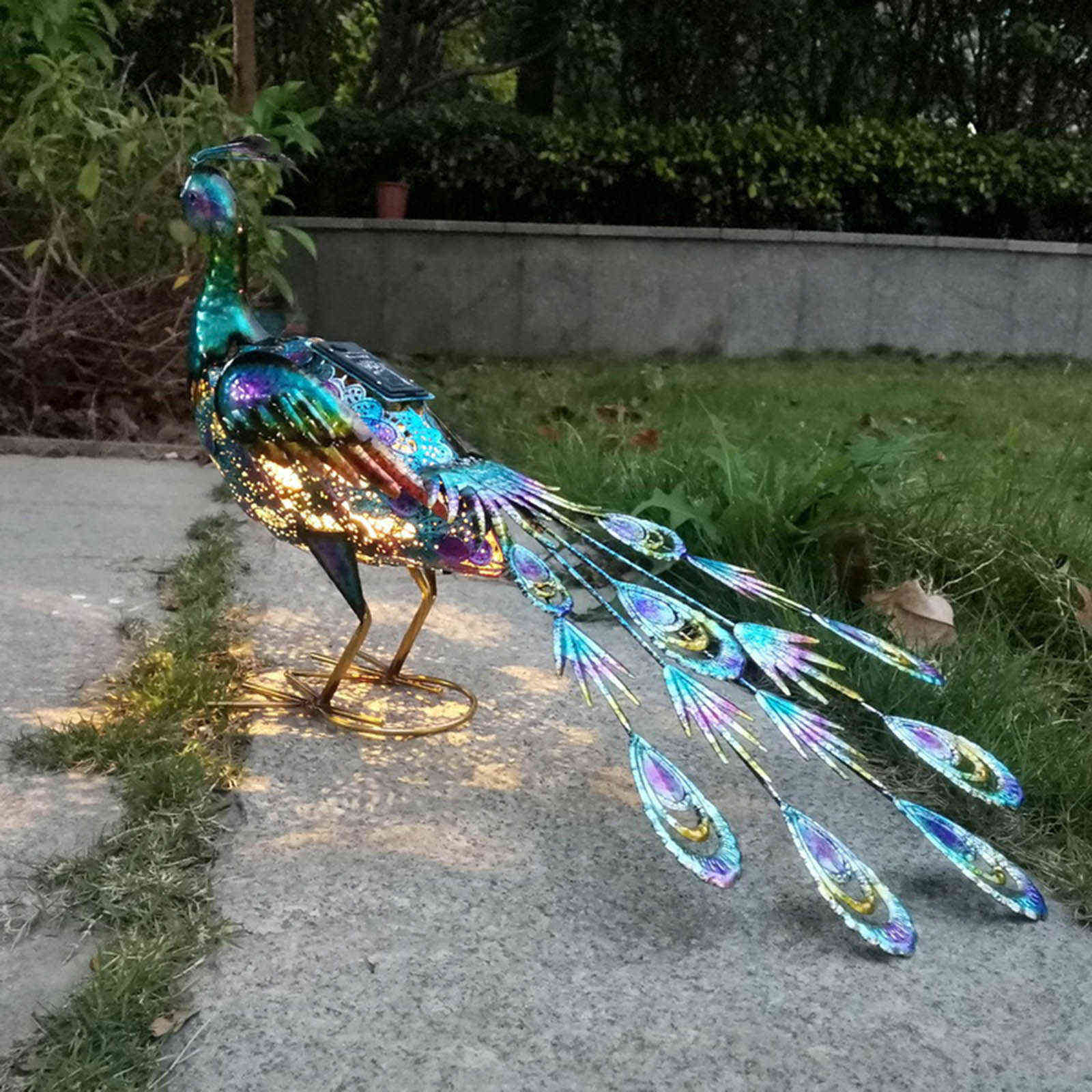 Solar Lights Peacock Statues Garden Decoration Outdoor Lamp Hollow Figurine Path Lawn Metal Sculpture tuin decoratie, jardin H0927
Solar Lights Peacock Statues Garden Decoration Outdoor Lamp Hollow Figurine Path Lawn Metal Sculpture tuin decoratie, jardin H0927