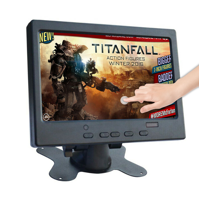 7 inch portable touch screen panel VGA HDMI compatible computer touch monitor for PS4 xbox series x raspberry gaming notebook
7 inch portable touch screen panel VGA HDMI compatible computer touch monitor for PS4 xbox series x raspberry gaming notebook