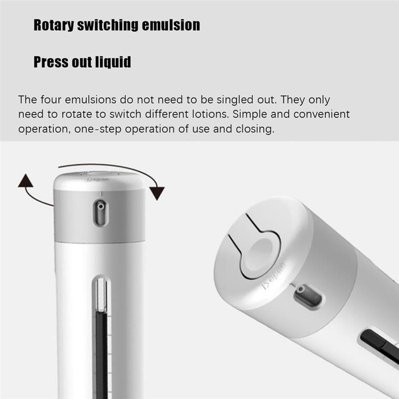Storage Bottles & Jars Travel Bottle Set 4 In 1 Creative Portable Dispenser Liquid Makeup Spray Travelling Emulsion Bottling