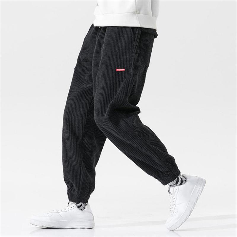 Men's Pants 2021 Elastic Waist Corduroy Fashion Streetwear Outdoor Male Jogging Spring Men Trousers, Black
Men's Pants 2021 Elastic Waist Corduroy Fashion Streetwear Outdoor Male Jogging Spring Men Trousers, Black