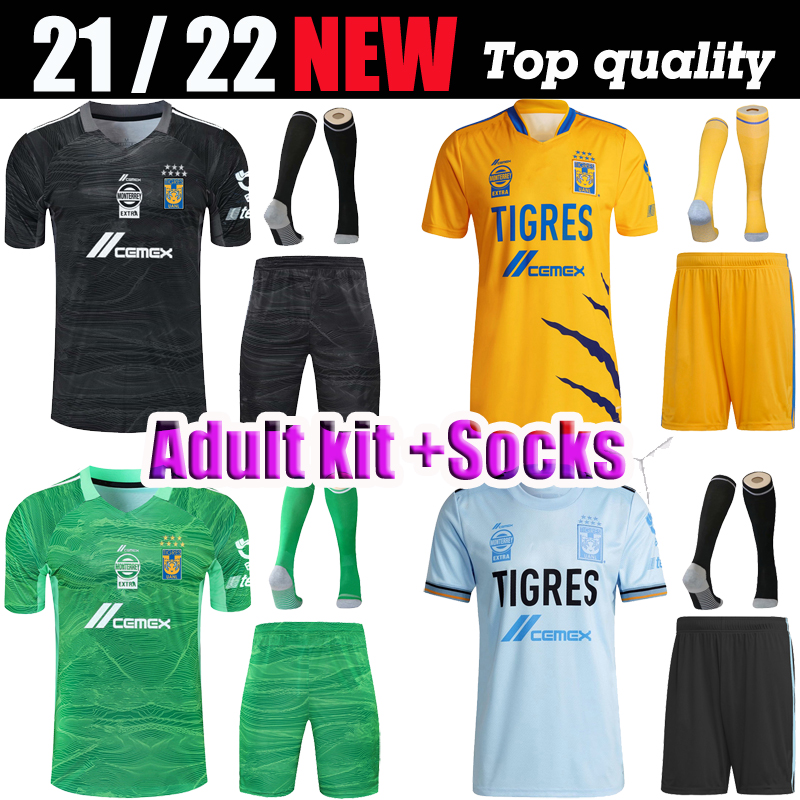 adult set 21 22 Tigres UANL soccer jerseys GIGNAC 2021 2022 Men shirts Mexico VARGAS Pizarro football uniforms Customized
adult set 21 22 Tigres UANL soccer jerseys GIGNAC 2021 2022 Men shirts Mexico VARGAS Pizarro football uniforms Customized