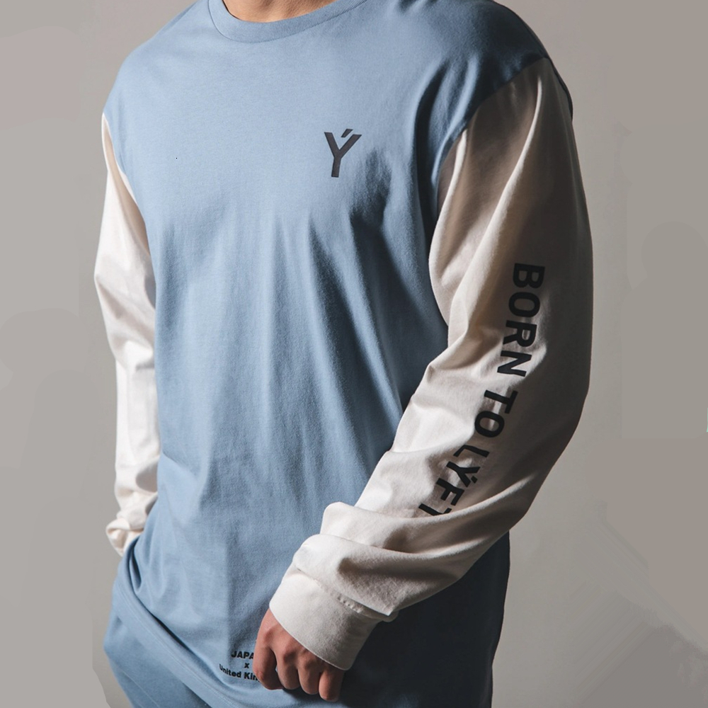 2021 New Autumn Casual Long Sleeve T-shirt Men Gym Fitness Workout Loose Cotton Tees Male Fashion Patchwork Tops Sport Training Clothing Uy1, Black
2021 New Autumn Casual Long Sleeve T-shirt Men Gym Fitness Workout Loose Cotton Tees Male Fashion Patchwork Tops Sport Training Clothing Uy1, Black