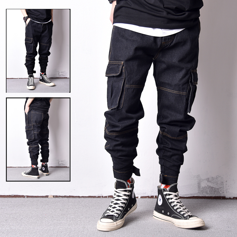 2021 New Japanese Vintage Fashion Loose Fit Spliced Designer Big Pocket Denim Cargo Pants Black Slack Bottom Hip Hop Jeans Men H0dh, Vintage black
2021 New Japanese Vintage Fashion Loose Fit Spliced Designer Big Pocket Denim Cargo Pants Black Slack Bottom Hip Hop Jeans Men H0dh, Vintage black