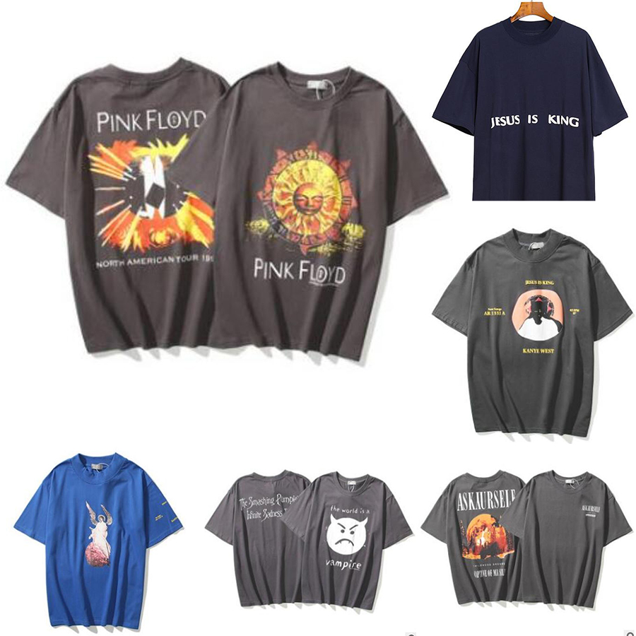 KANYE west JESUS IS KING Men's Tees Angel loose short sleeve t-shirt male hip-hop print round neck bottoming Retro wild shirt oversize T-Shirts, White;black
KANYE west JESUS IS KING Men's Tees Angel loose short sleeve t-shirt male hip-hop print round neck bottoming Retro wild shirt oversize T-Shirts, White;black