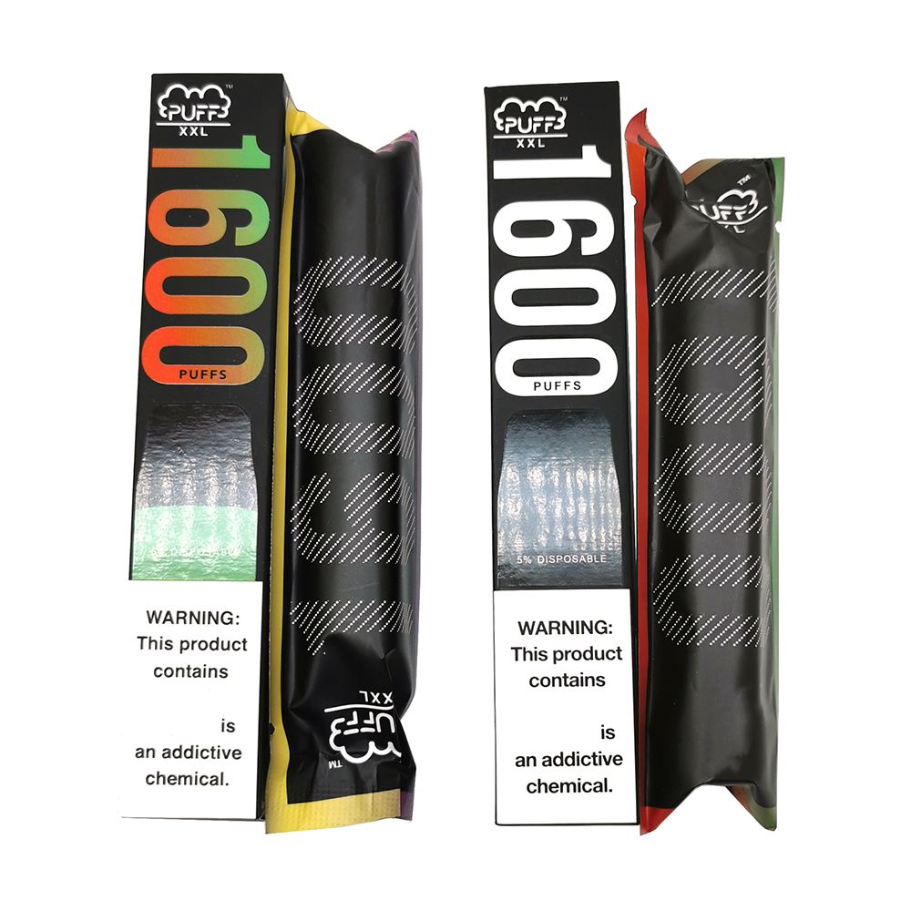 Puff Bar XXL E-cigarettes Disposable Vape 1600 Puffs Device 5% Pod 6.5ml Electronic Cigarettes Vaporizers 40 Colors
Puff Bar XXL E-cigarettes Disposable Vape 1600 Puffs Device 5% Pod 6.5ml Electronic Cigarettes Vaporizers 40 Colors