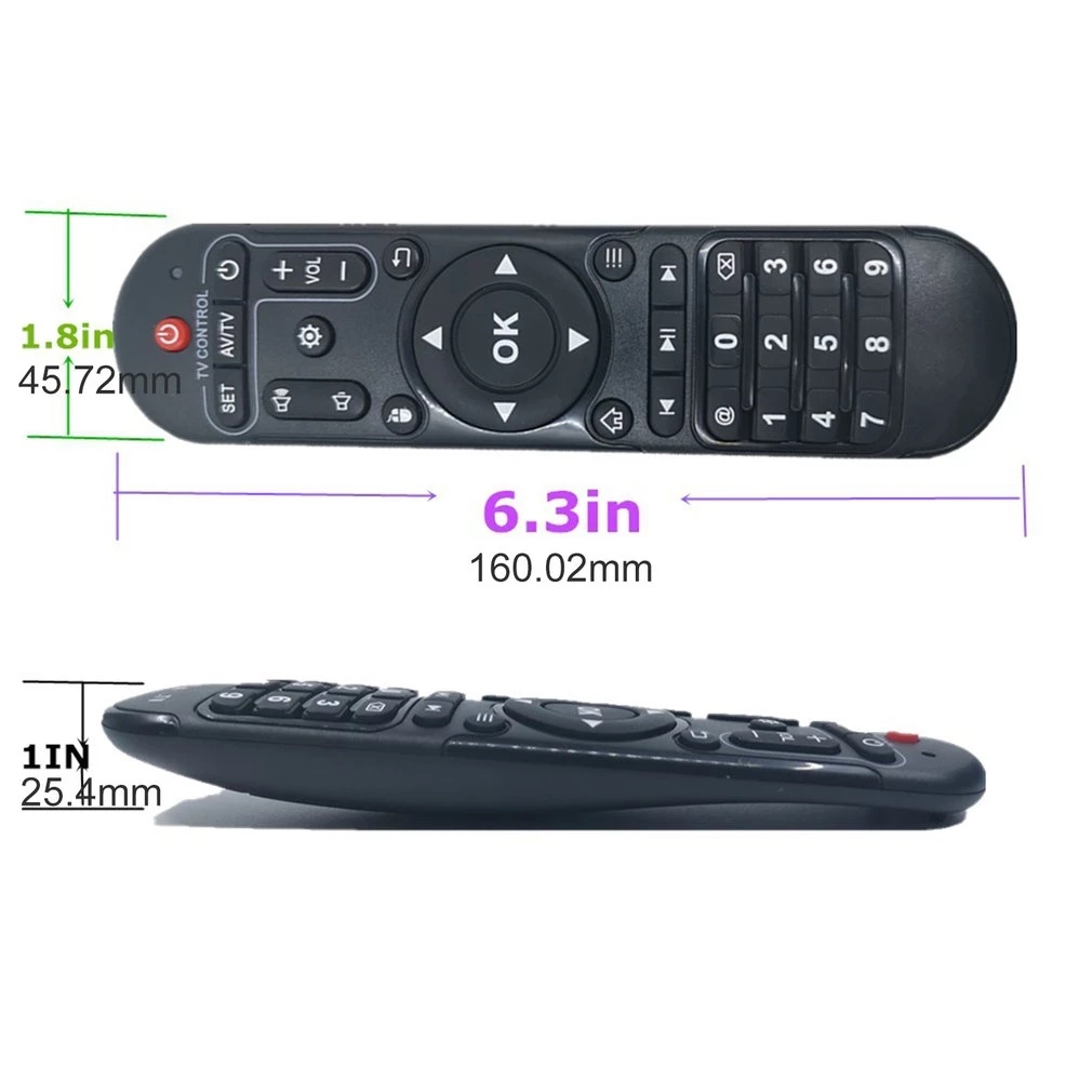 Genuine X96MAX Remote Control for X92 X96Air Aidroid TV Box IR Remote Controller for X96 MAX X98 PRO set top box media player