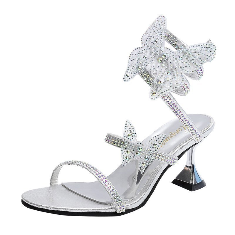 Sandals Strass winding women's sandals will see casual fashion stiletto bow high-heeled temperament fairy-style jumping 4OLX, 1# shoe box
Sandals Strass winding women's sandals will see casual fashion stiletto bow high-heeled temperament fairy-style jumping 4OLX, 1# shoe box